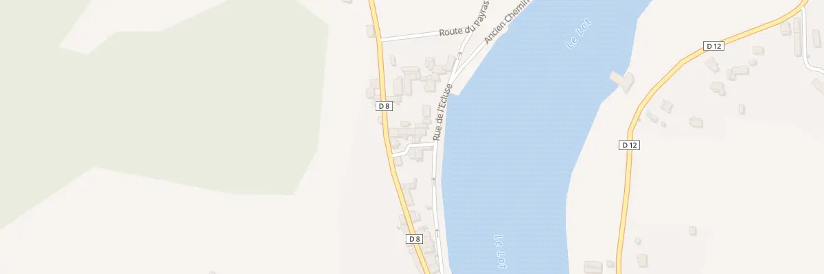 Plan du 28 Pas de la Verrerie à Douelle