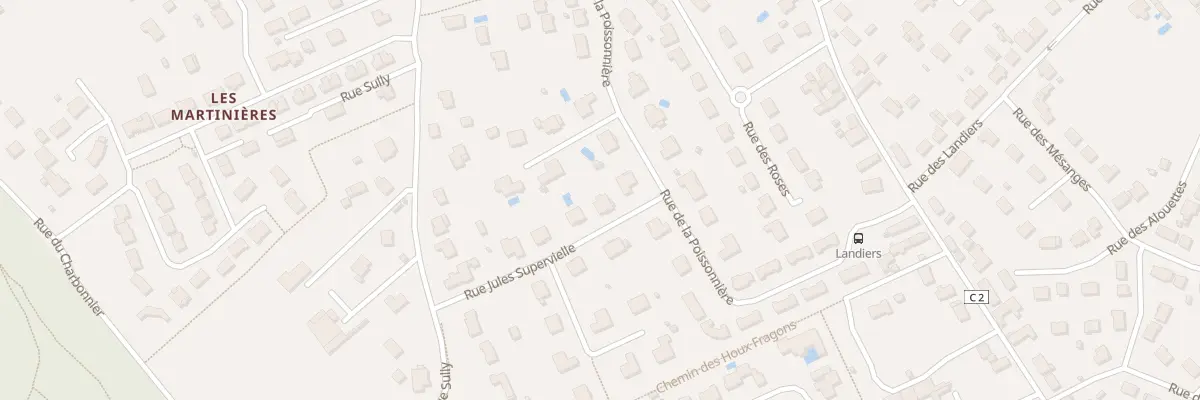 Plan du 10 Rue Jules Supervielle à Saint-Gervais-la-Forêt