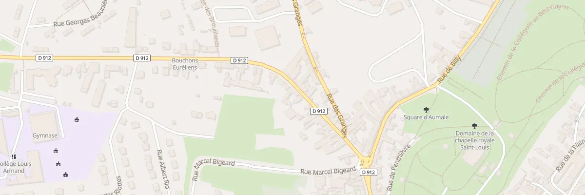 Plan du 87 Rue du Bois Sabot à Dreux
