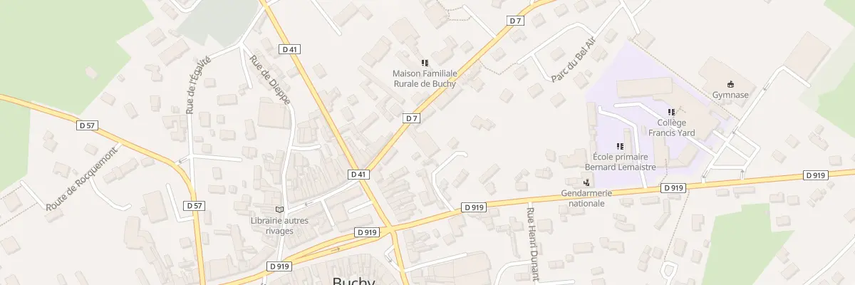 Plan du 120 Rte de Sommery à Buchy