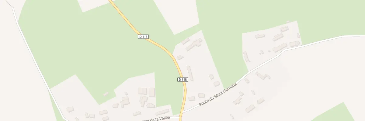 Plan du 5116 Le Rouge Mont à Neufbosc