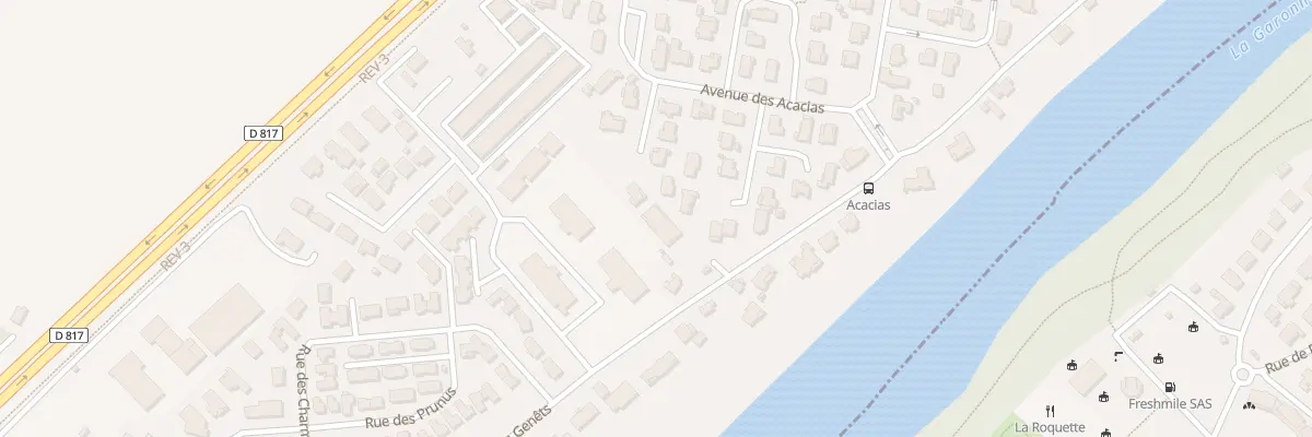 Plan du 24 Rue des Genêts à Roques