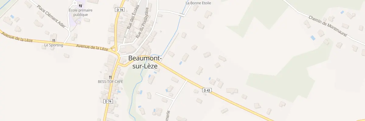 Plan du 5010F Che du Buherle à Beaumont-sur-Lèze
