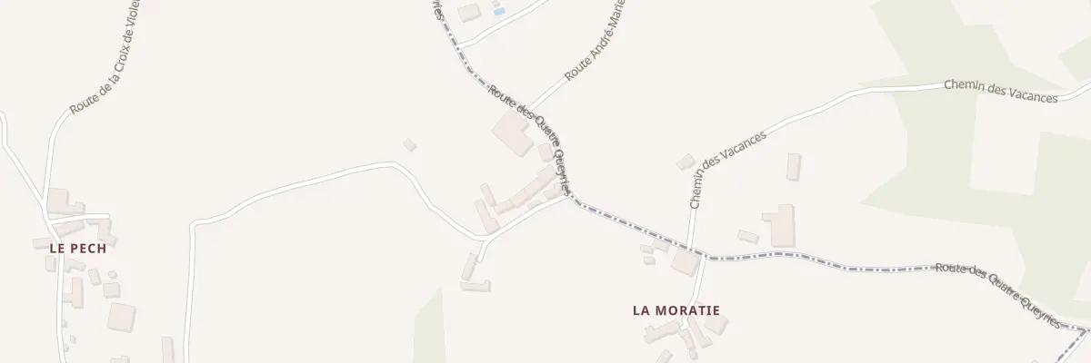 Plan du 9 La Moratie à Paulin