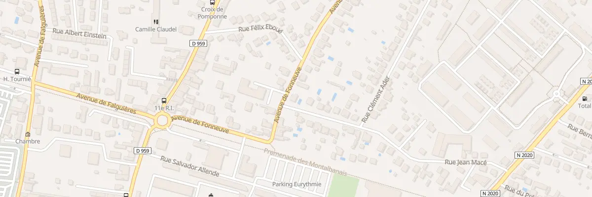 Plan du 32 Rue Jean Macé à Montauban