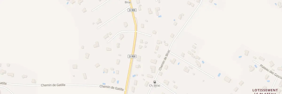 Plan du 1470 Rte de Molières à Montauban