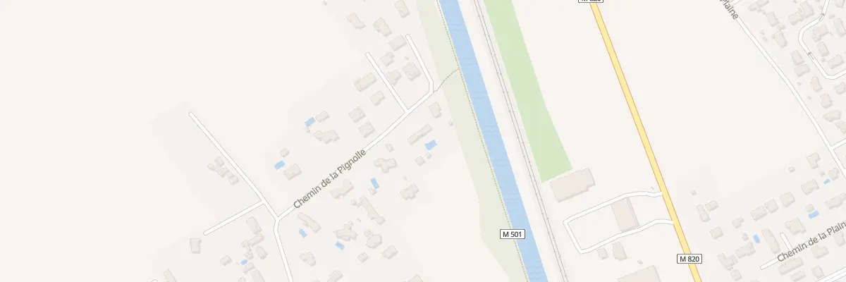 Plan du 66 Che de la Pignole à Saint-Jory