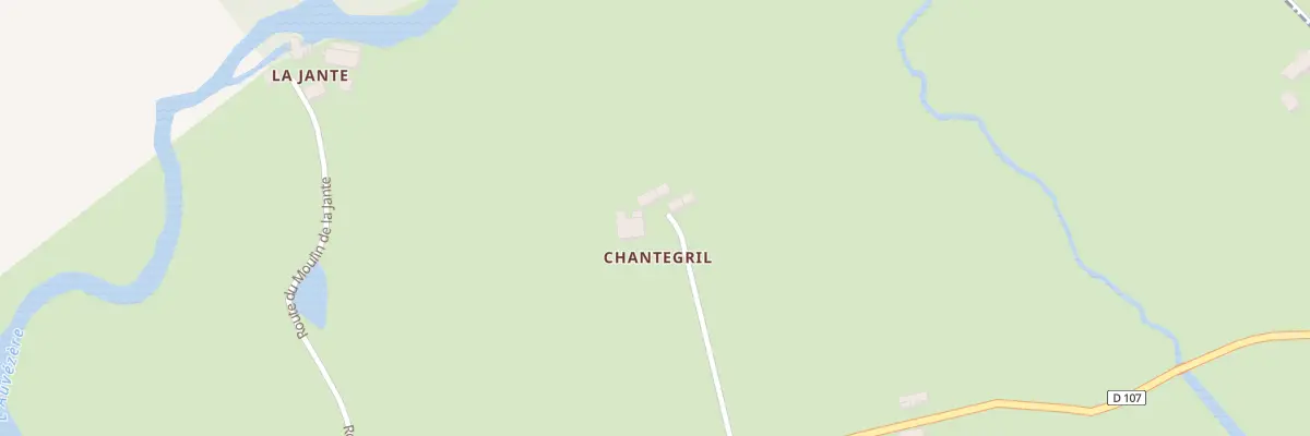 Plan du 229 All de Chantegril à Arnac-Pompadour