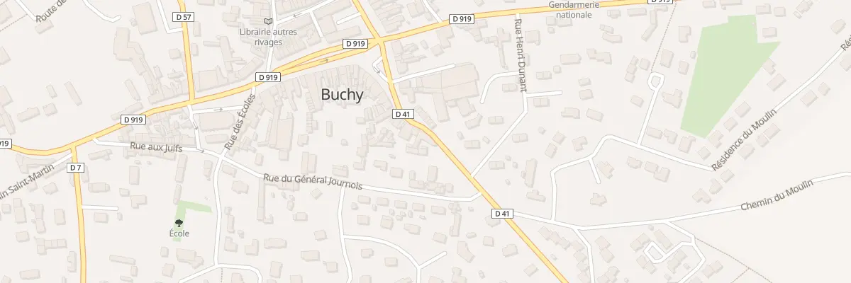 Plan du 250 Rue Ernest Noury à Buchy