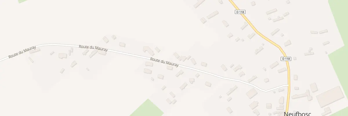 Plan du 320 Rte de Mauray à Neufbosc