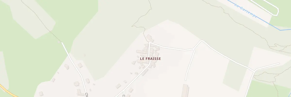 Plan du 17 Le Fraisse à Bessines-sur-Gartempe