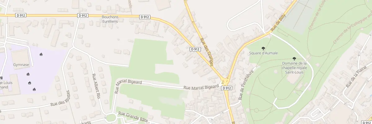 Plan du 77B Rue du Bois Sabot à Dreux