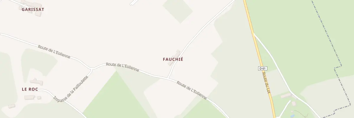 Plan du 117 La Croix à Sainte-Mondane