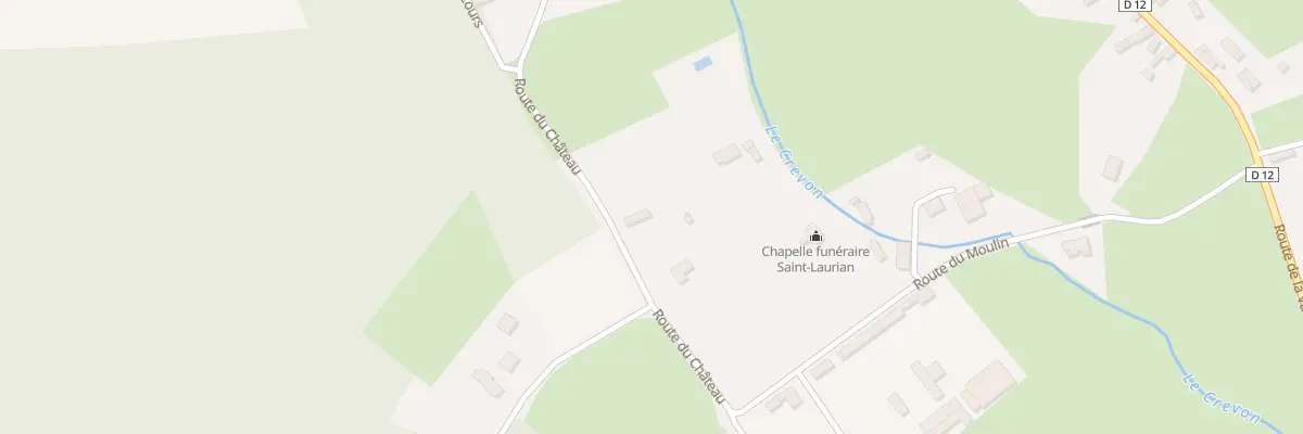 Plan du 5025 Saint Denis Village à Saint-Denis-le-Thiboult