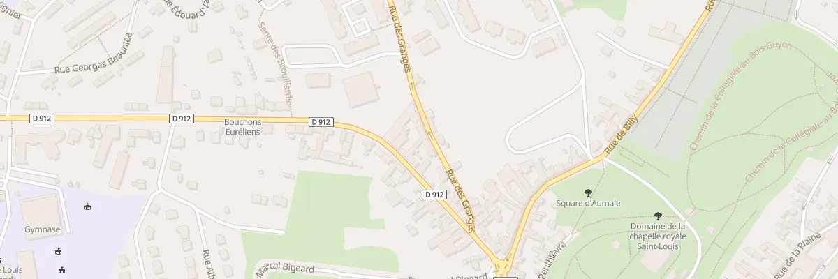 Plan du 54 Rue du Bois Sabot à Dreux