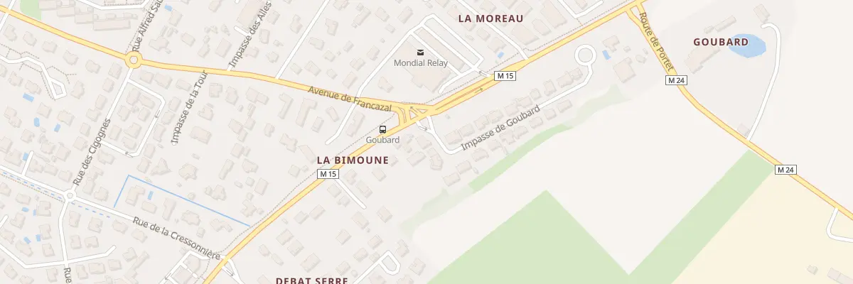 Plan du 2B Imp de Goubard à Cugnaux