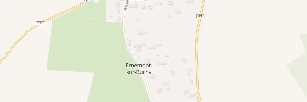 Plan du 5019 Le Bourg à Ernemont-sur-Buchy
