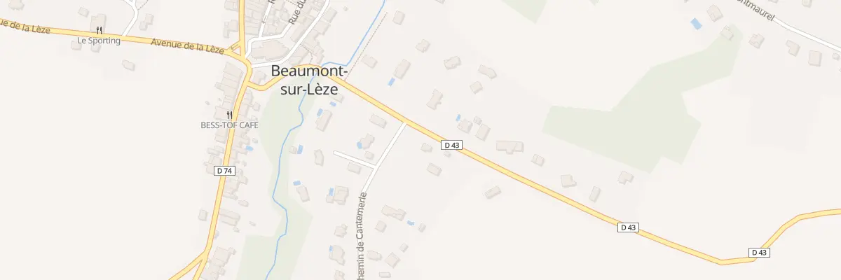 Plan du 146B Les Coustalats à Beaumont-sur-Lèze