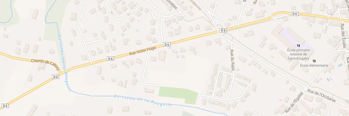 Plan du 557 Rue Victor Hugo à Labastide-Saint-Pierre