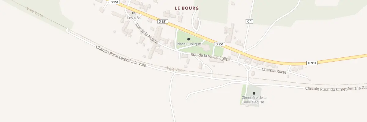 Plan du 5011 Le Bourg à Chitray