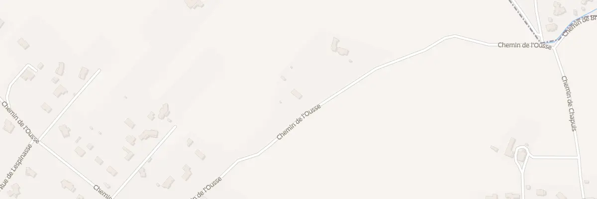 Plan du 110 Che de l’Ousse à Muret