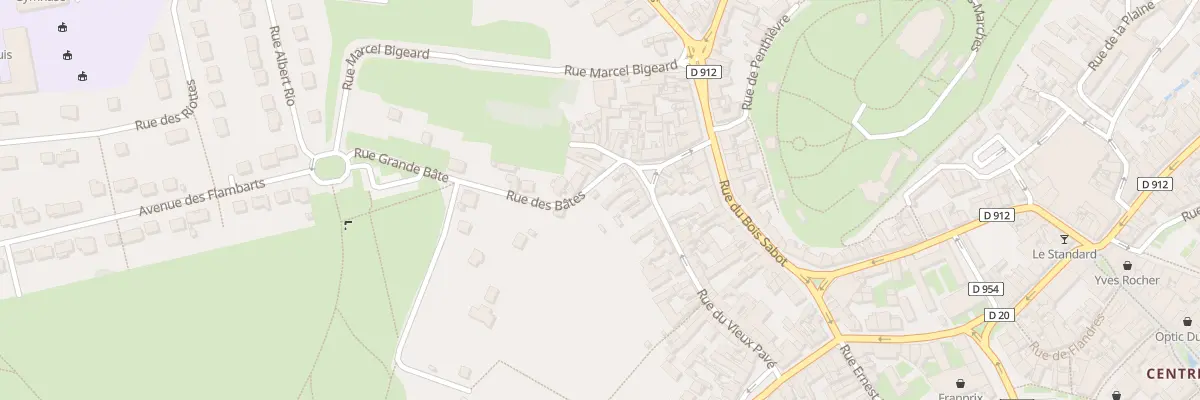 Plan du 31 Rue du Vieux Pavé à Dreux