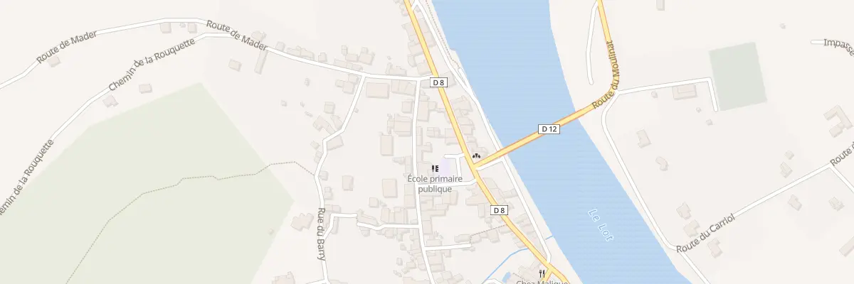 Plan du 612 Rue de l’Eglise à Douelle