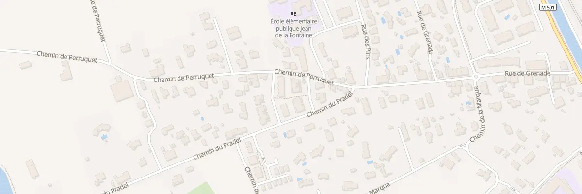 Plan du 3 Rue de Toscane à Saint-Jory