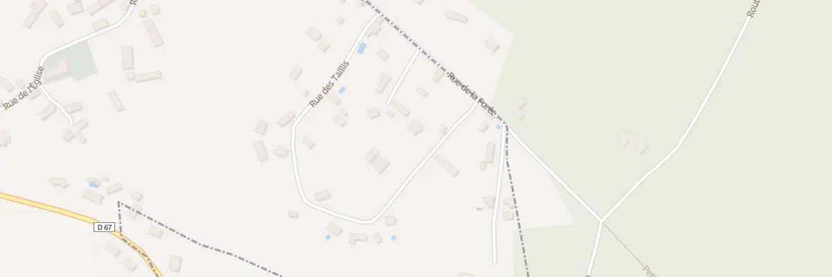 Plan du 13 Rue des Taillis à Bretagnolles