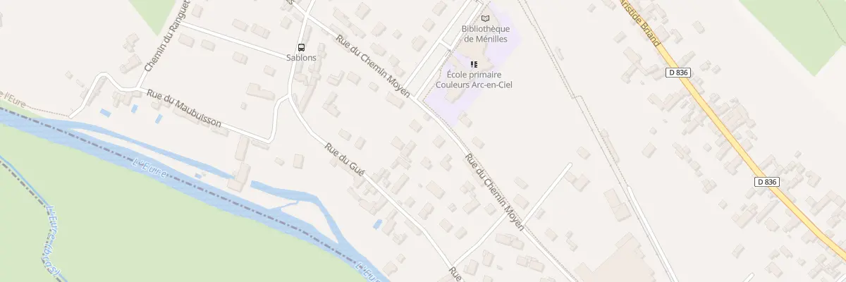 Plan du 31 Rue du Chem Moyen à Ménilles
