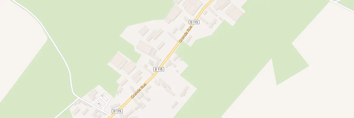 Plan du 64 Rue Grande Rue à Wanchy-Capval