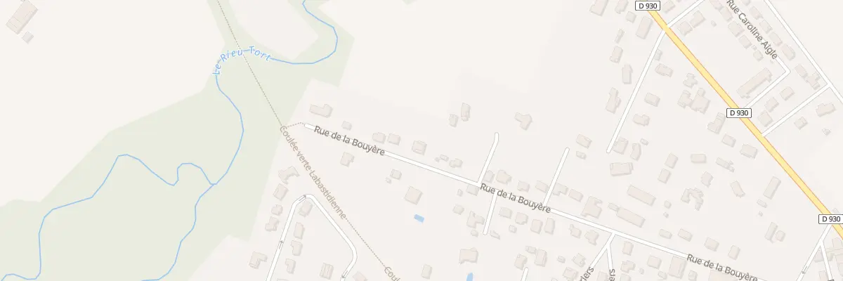 Plan du 490 Rue de la Bouyère à Labastide-Saint-Pierre