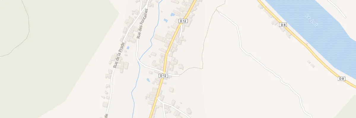 Plan du 1275 Rue des Tonneliers à Douelle