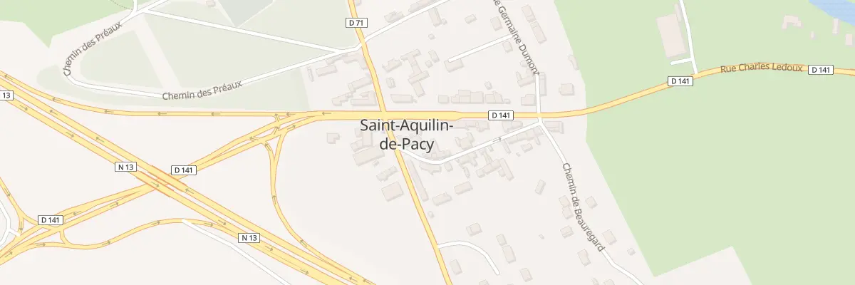 Plan du 13 Rue Charles Ledoux à Pacy-sur-Eure