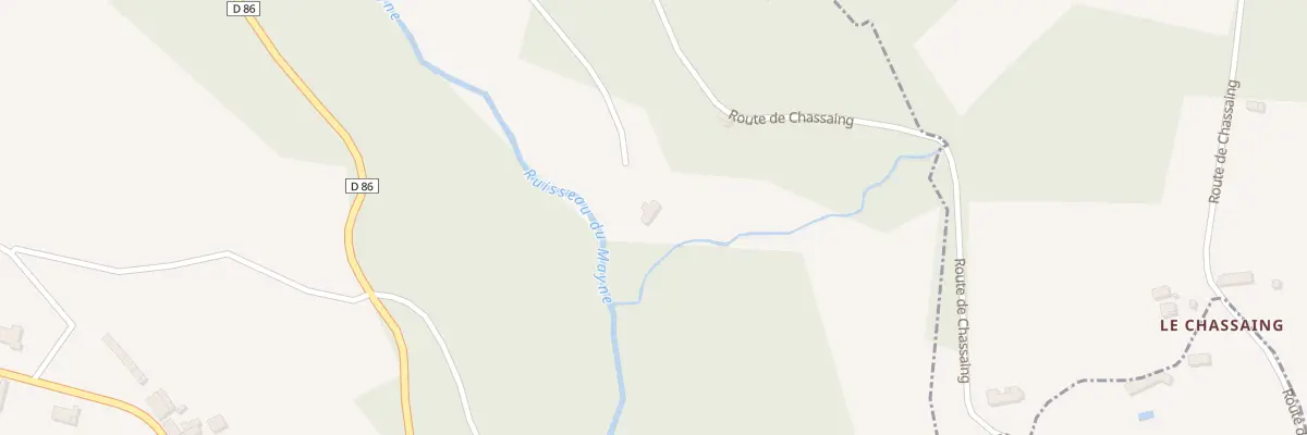 Plan du 5106 Le Bordial à Chabrignac