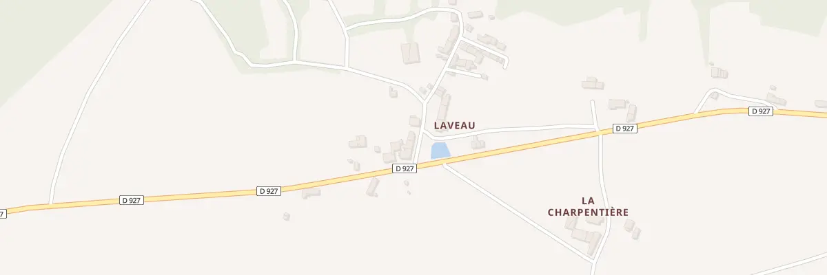 Plan du 7 Laveau à Rivarennes