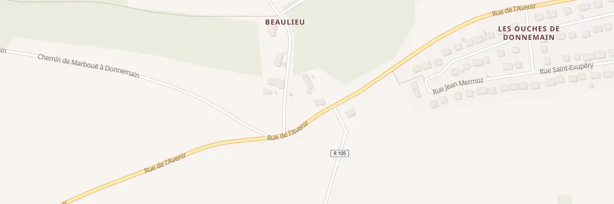 Plan du 4 Beaulieu à Donnemain-Saint-Mamès