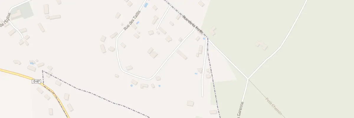 Plan du 24 Rue des Taillis à Bretagnolles