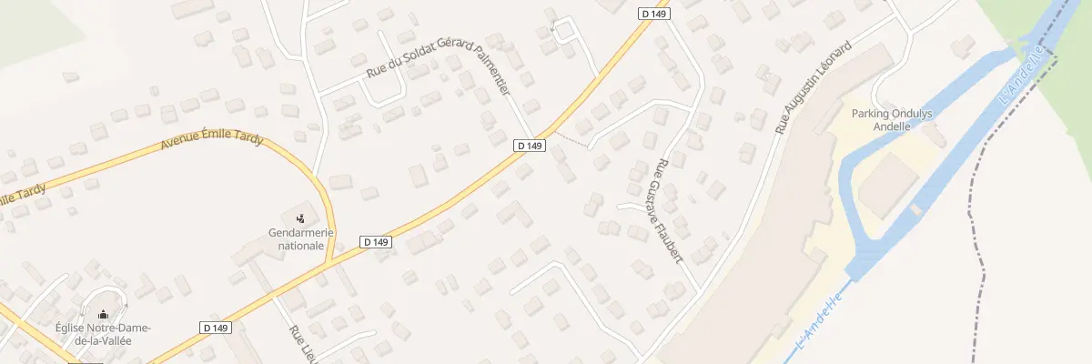 Plan du 21B Rue du Sergent Roland Pasquier à Fleury-sur-Andelle