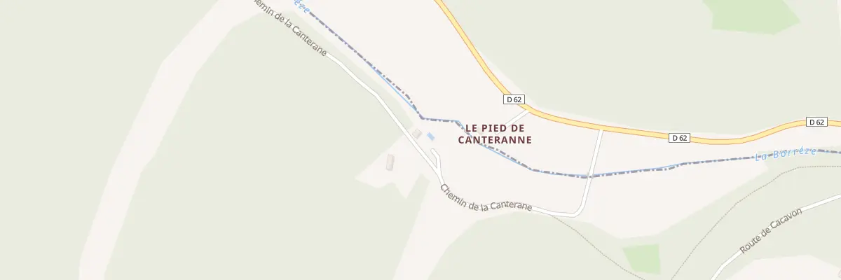 Plan du 548 Moulin de Canterane à Salignac-Eyvigues