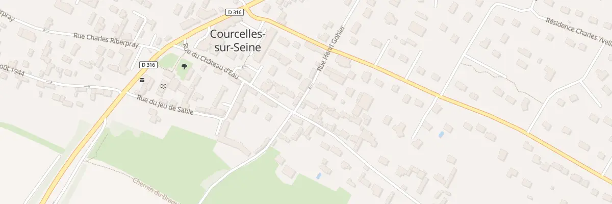 Plan du 10B Rue du Chateau d’Eau à Courcelles-sur-Seine