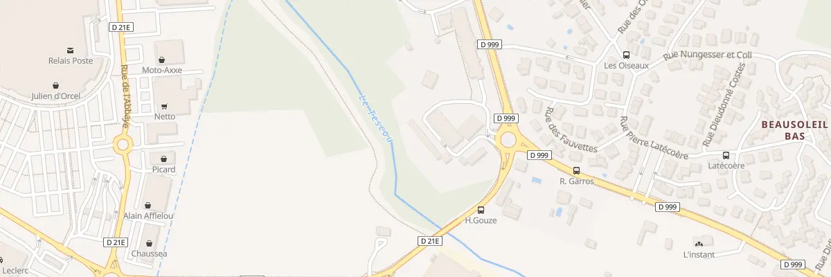 Plan du 23 Rue Pierre Gamarra à Saint-Amans-de-Pellagal