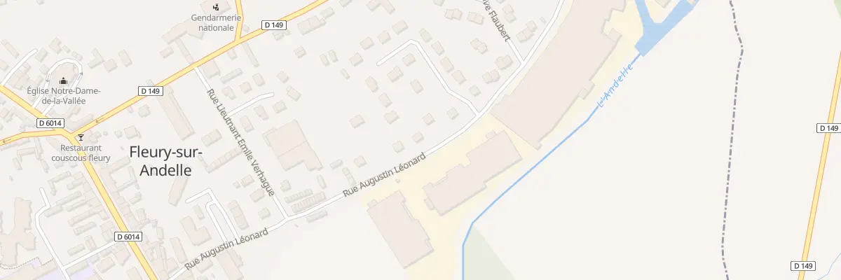 Plan du 46 Rue Augustin Leonard à Fleury-sur-Andelle