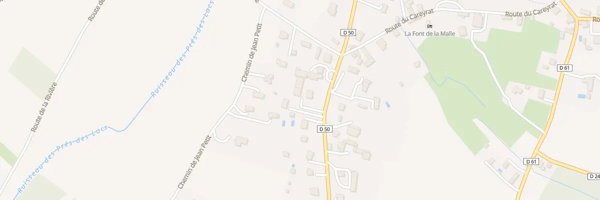 Plan du 57 Fonbeliere à Saint-Julien-de-Lampon