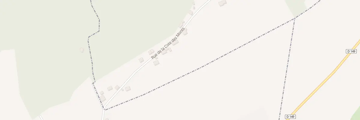 Plan du 8 Rue de la Cote des Monts à Vandrimare