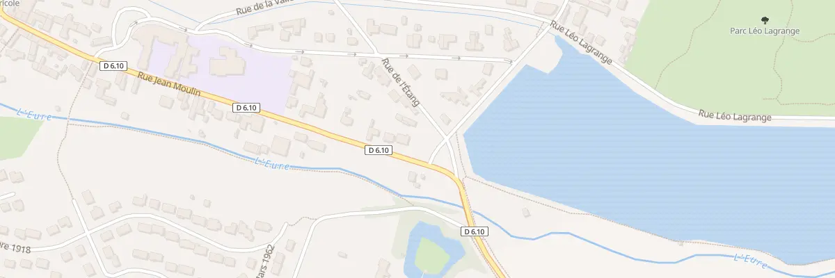 Plan du 25 Rue Jean Moulin à Saint-Georges-sur-Eure