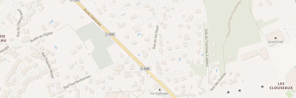Plan du 4 Rue du Val Fleuri à Saint-Gervais-la-Forêt