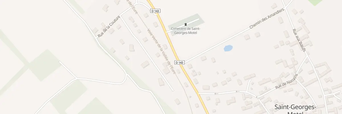 Plan du 23 Rte de Marcilly à Saint-Georges-Motel