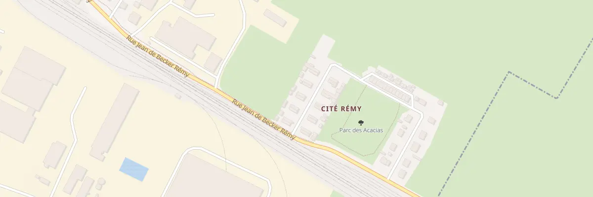 Plan du 9 Rue des Acacias au Val d’Hazey