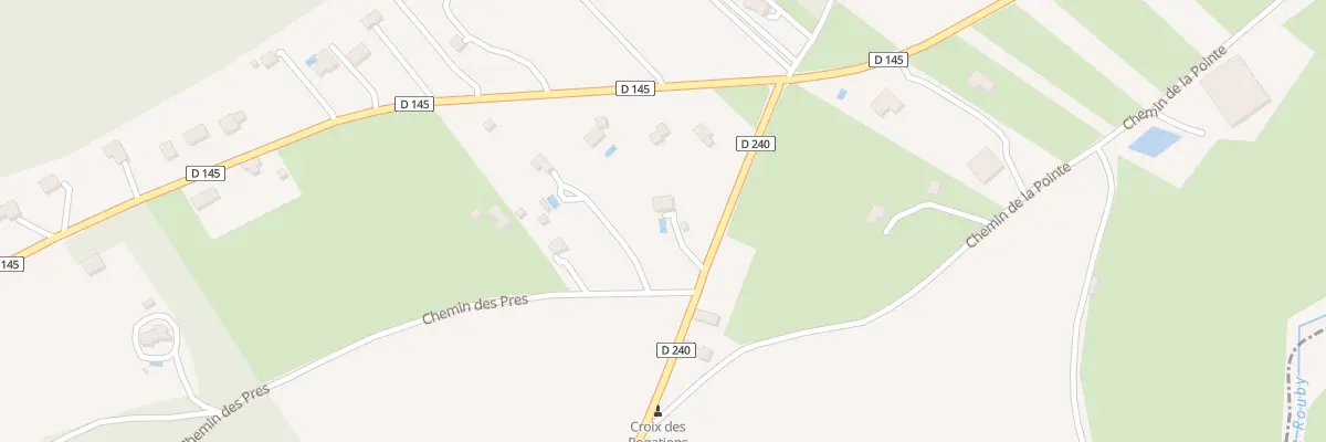 Plan du 1055 Rte du Mas de Laroque à Caillac